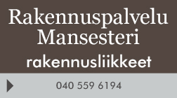 Rakennuspalvelu Mansesteri logo